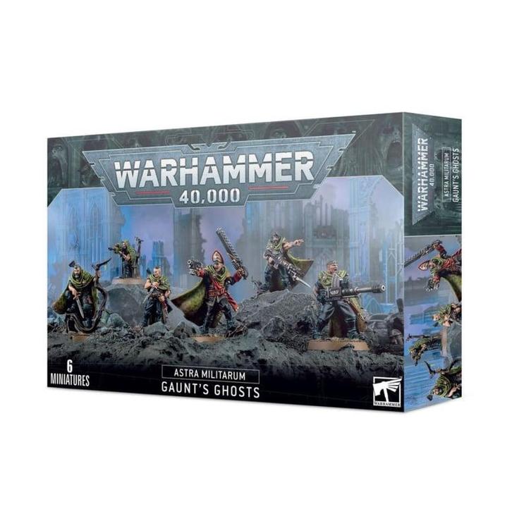 Warhammer 40,000 Astra Militarum Gaunts Ghosts (Warhammer, Hobby & Loisirs créatifs, Wargaming, Enlèvement ou Envoi