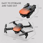 E88 Mini RC Drone met 4K Camera - WiFi Quadcopter met One, Hobby & Loisirs créatifs, Verzenden