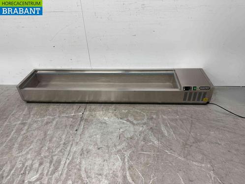 RVS Opzetvitrine Opzet koelvitrine saladière 9 x 1/3 GN 200, Zakelijke goederen, Horeca | Keukenapparatuur, Ophalen of Verzenden
