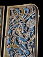 Art Nouveau Deur (2) - 1900-1910 - Twee Art Nouveau metalen