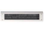 Veiling - 10x Gezu borsteltochtplaat wit kunststof 340x83mm, Nieuw