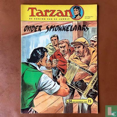 Tarzan - Onder smokkelaars - 1961, Boeken, Strips | Comics, Europa, Zo goed als nieuw, Eén comic, Verzenden