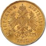 6,45 grams - Goud .900 - 8 Florins/20 Francs 1892, Postzegels en Munten