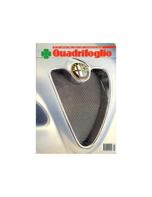 1997 ALFA ROMEO QUADRIFOGLIO MAGAZINE 55 NEDERLANDS, Boeken, Auto's | Folders en Tijdschriften, Ophalen of Verzenden