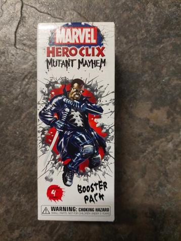 Marvel Heroclix Mutant Mayhem Booster Pack (Heroclix nieuw) beschikbaar voor biedingen