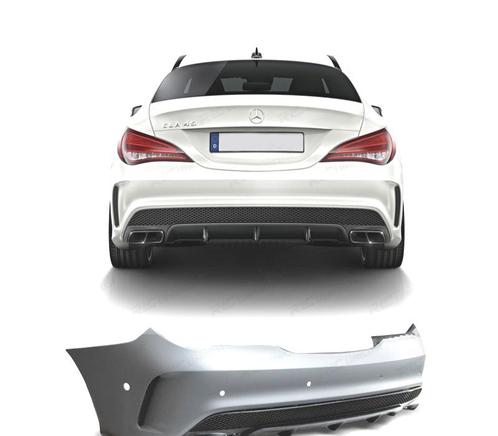PARE CHOCS ARRIÈRE MERCEDES CLA C117 LOOK AMG CLA45, Auto-onderdelen, Carrosserie, Verzenden