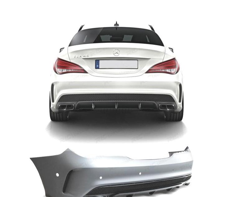 PARE CHOCS ARRIÈRE MERCEDES CLA C117 LOOK AMG CLA45, Autos : Pièces & Accessoires, Carrosserie & Tôlerie, Envoi