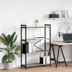 vidaXL Boekenkast Grijs sonoma 80 x 30 x 118 cm Bewerkt hout, Verzenden, Nieuw