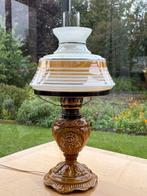 KWE - Tafellamp - Keramiek, Glas - Jugendstil Rocaillen