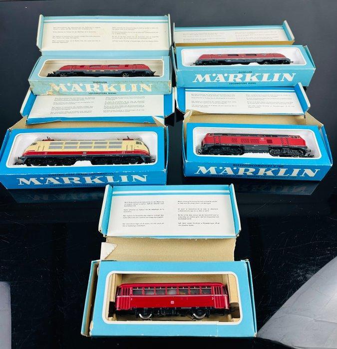 Märklin H0 - 3021, 3054, 3075, 3016 - Modeltrein locomotief, Hobby & Loisirs créatifs, Trains miniatures | HO