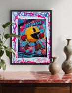David Harianna (1978) - PAC-MAN STREET /FRAMED 30x40, Nieuw