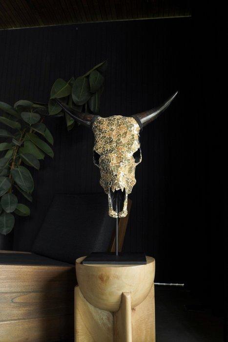 Geen minimumprijs - Adembenemend koeiengezicht met, Antiek en Kunst, Curiosa en Brocante