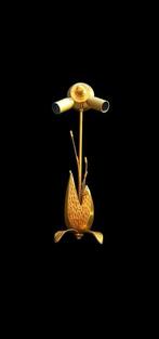 Wandlamp - Gouden appliqué toegeschreven aan het Maison