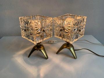 Lampe de table de chevet (2) - Laiton