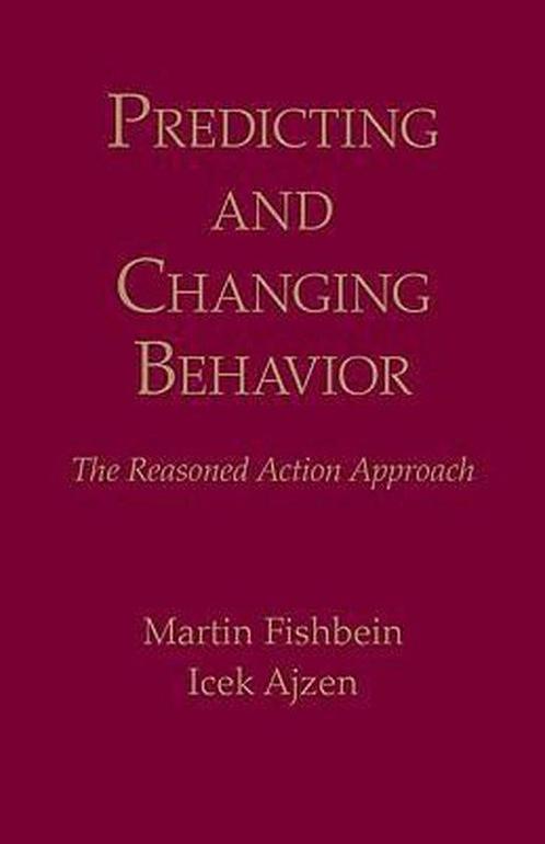 Predicting and Changing Behavior - Martin Fishbein - 9780805, Boeken, Wetenschap, Verzenden