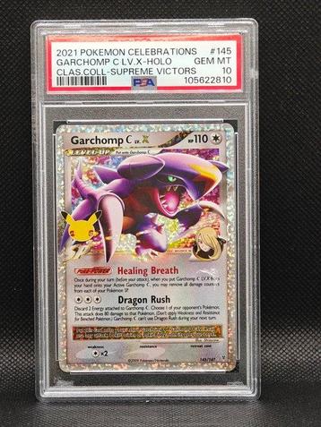 Pokémon - 1 Graded card - GARCHOMP C LV.X -HOLO 145/147 Holo beschikbaar voor biedingen