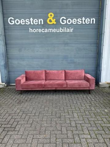 Gebruikte Gestoffeerde Bank (282cm) - B215- Vintage/Café beschikbaar voor biedingen