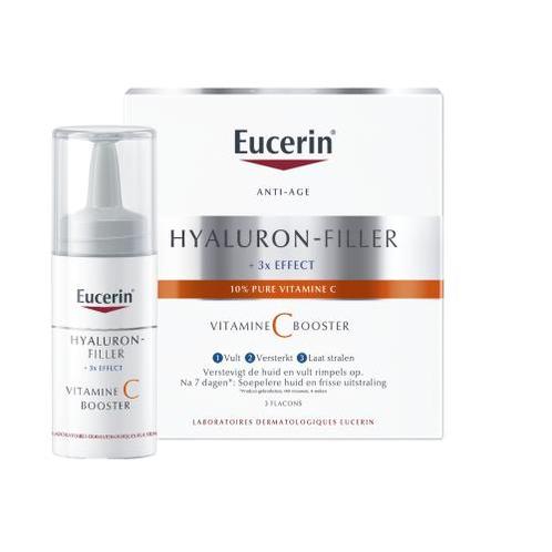 Eucerin Hyaluron-Filler 3x Effect Vitamine C Booster 3x8ml, Bijoux, Sacs & Beauté, Beauté | Soins des cheveux, Envoi