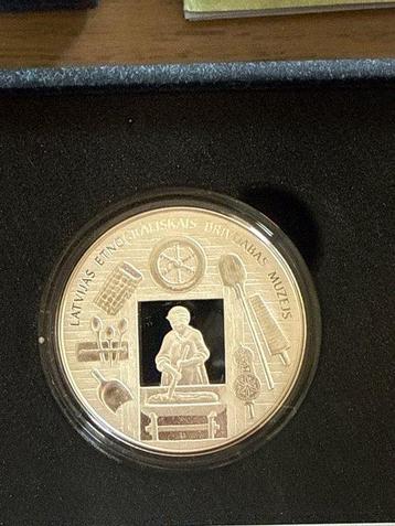 Lettonie. 5 Euro 2024 Across the times  Proof (Sans Prix
