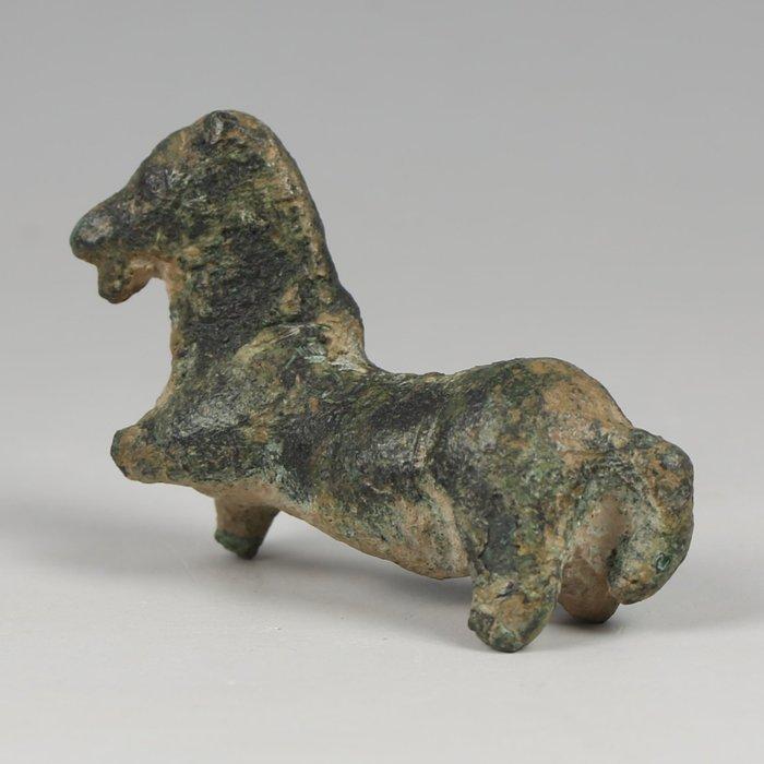 Oud-Romeins Brons Statuetje van een paard (Zonder, Collections, Minéraux & Fossiles