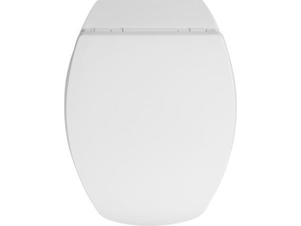 Veiling - Allibert wc-bril BACCARA² - geperst hout - afklik, Huis en Inrichting, Badkamer | Badkamermeubels