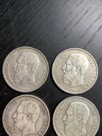 Belgique. Léopold II. 5 Francs 1867-1873 (Sans prix de