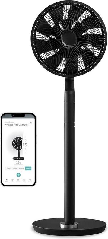 Duux Whisper Flex Ultimate - Smart Statiefventilator &amp; beschikbaar voor biedingen