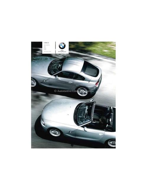 2008 BMW Z4 ROADSTER & COUPE BROCHURE GRIEKS, Boeken, Auto's | Folders en Tijdschriften, Ophalen of Verzenden