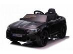 BMW M5, Leder zitje, Rubberen banden, Kinder Accu Auto!, Kinderen en Baby's, Ophalen of Verzenden, Nieuw