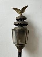 Lantaarn - Antieke Trein/Koetslamp - Brons, Antiek en Kunst, Antiek | Overige Antiek