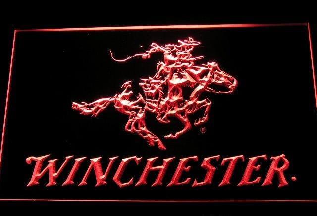 Winchester neon bord lamp LED cafe verlichting reclame licht, Huis en Inrichting, Lampen | Overige, Nieuw, Verzenden