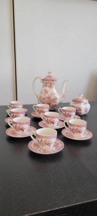 Wedgwood - Koffieservies voor 6 - Asiatic Pheasants -, Antiek en Kunst