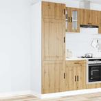 vidaXL Keukenkast Porto bewerkt hout artisanaal eikenkleur, Huis en Inrichting, Verzenden, Nieuw