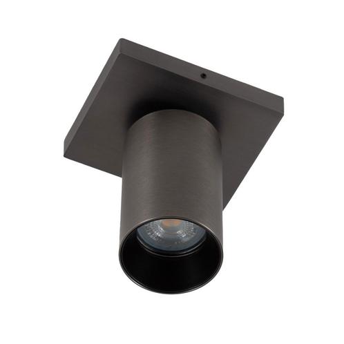 Spots opbouw Lynn 1 Opbouwspot Gun Metal Binnenverlichting, Huis en Inrichting, Lampen | Overige, Verzenden