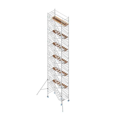 ASC trappentoren 135 x 250 x 14 mtr. WH, Doe-het-zelf en Bouw, Ladders en Trappen, Trap, Nieuw, Verzenden