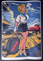 Tushikuni - PIN UP POPART AIRLINES, Antiquités & Art