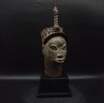 Tête de commemorative - sculptuur - Yoruba - Benin (Zonder, Antiek en Kunst