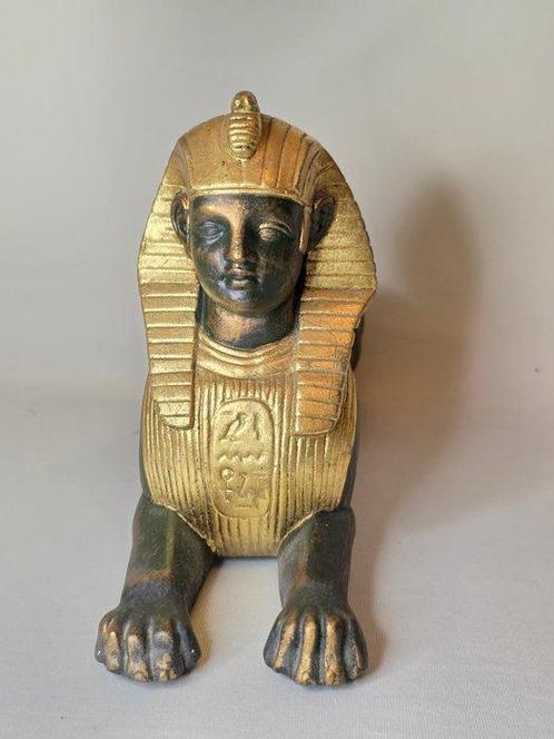 Statue, Sfinx - 15 cm - Plâtre, Antiek en Kunst, Curiosa en Brocante