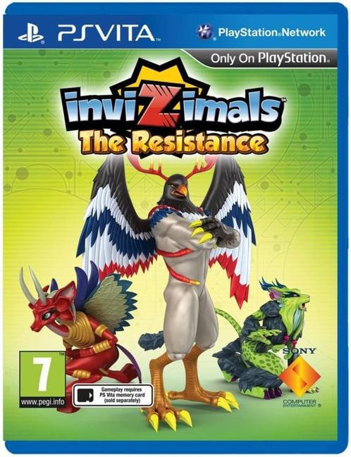 Invizimals the Resistance (Losse Cartridge) (PS Vita Games), Games en Spelcomputers, Games | Sony PlayStation Vita, Zo goed als nieuw