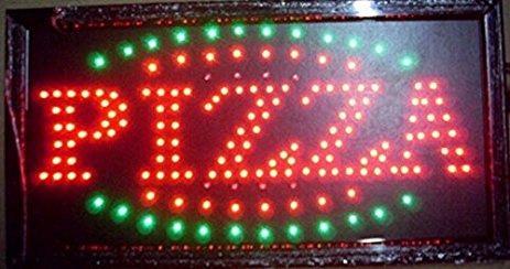 PIZZA LED bord lamp verlichting lichtbak reclamebord #B3, Maison & Meubles, Lampes | Autre, Envoi