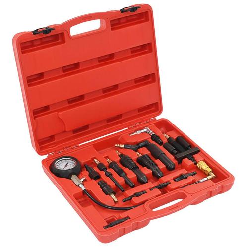 vidaXL Compressietesterset voor dieselmotoren, Doe-het-zelf en Bouw, Gereedschap | Handgereedschap, Nieuw, Verzenden