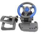 4Gamers Turbo Racer Steering Wheel-Blauw / Grijs, Ophalen of Verzenden, Nieuw