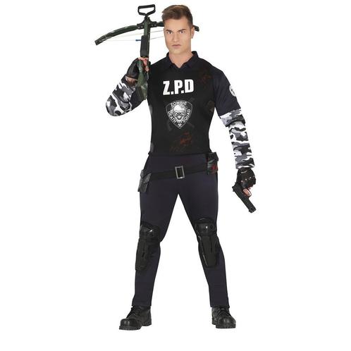 Zombie jager Halloween Kostuum Heren, Hobby en Vrije tijd, Feestartikelen, Nieuw, Verzenden