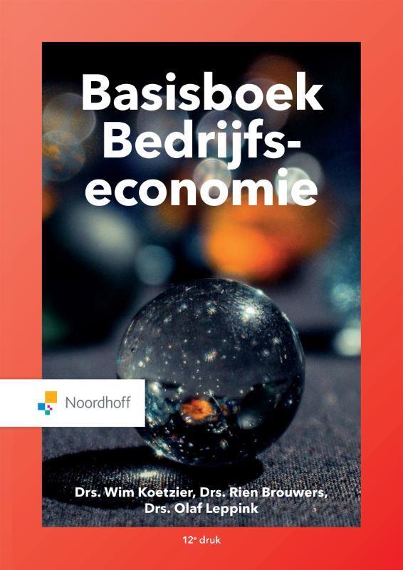 Basisboek bedrijfseconomie 9789001738228 M.P. Brouwers, Boeken, Studieboeken en Cursussen, Gelezen, Verzenden