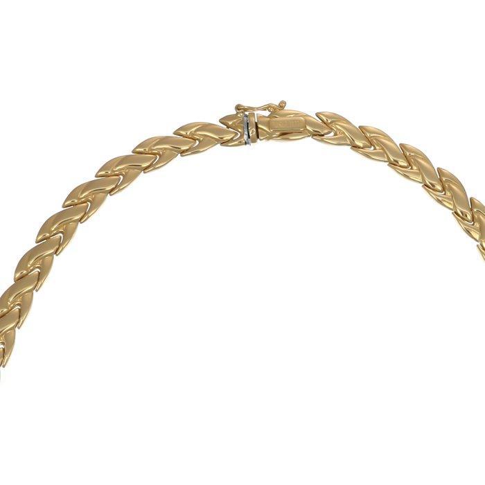 Halsketting - 18 karaat Geel goud, Handtassen en Accessoires, Kettingen