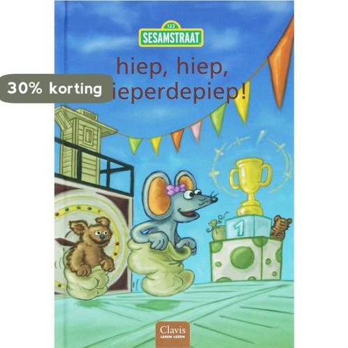 Hiep, hiep, hiep-er-de-piep / Sesamstraatboekje Rian Visser, Boeken, Kinderboeken | Jeugd | onder 10 jaar, Zo goed als nieuw, Verzenden