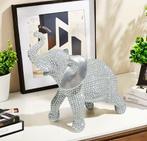 Figurine - Elephant Art Decò - statua in resina - Résine, Antiquités & Art
