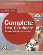 Complete First Certificate Students Book with answers with, Livres, Guy Brook-Hart, Verzenden