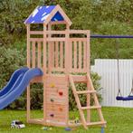 vidaXL Speeltoren Bruin 110,5 x 52,5 x 215cm Massief Douglas, Kinderen en Baby's, Speelgoed | Buiten | Speeltoestellen, Verzenden
