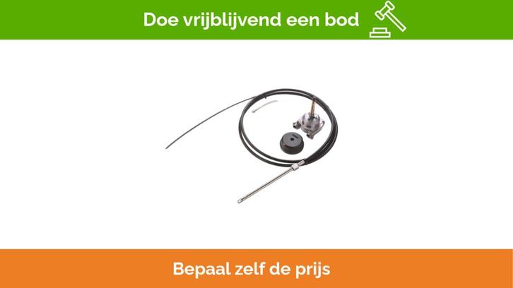Bieden: Vetus HZFKIT10 ZF manual steering kit 10 ft stainle, Sports nautiques & Bateaux, Accessoires navigation, Enlèvement ou Envoi